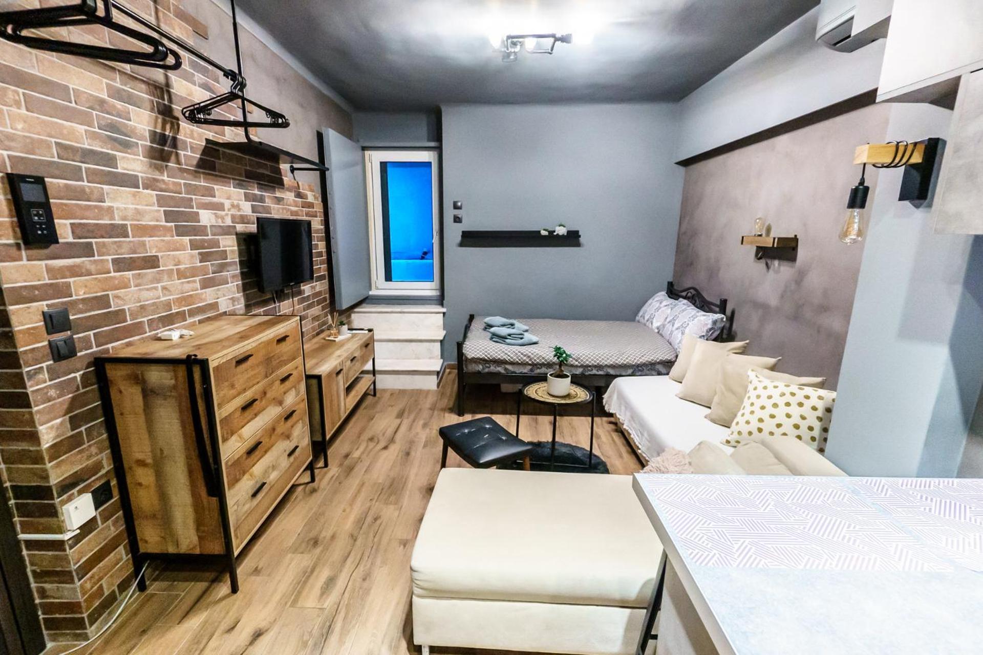 Happiness Studio With Terrace. Thessaloníki Luaran gambar